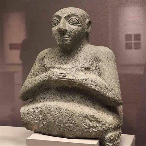Stone statue of Kurlil Early Dynastic III 2500 BC Tell Al-… | Flickr