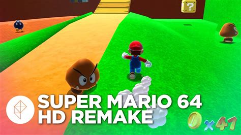 Super Mario 64 HD (fan project) Gameplay Overview - YouTube