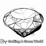 Gem Coloring Pages  Free & Printable sketch template