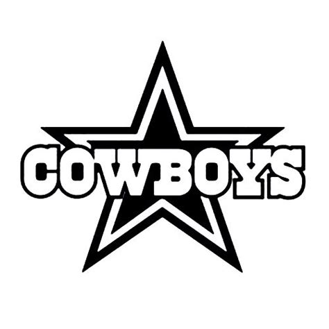 Dallas Cowboys Silhouette at GetDrawings | Free download