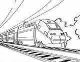 Free Printable Train Coloring Pages For Kids sketch template