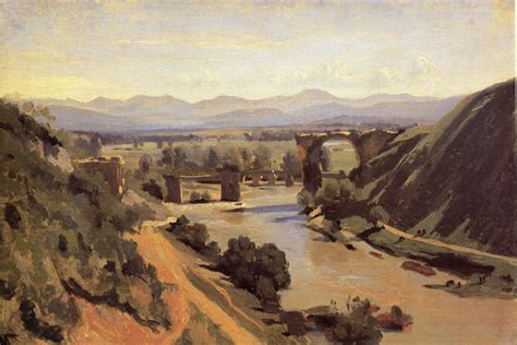 The Augustan Bridge at Narni - Camille Corot - WikiArt.org - encyclopedia of visual arts