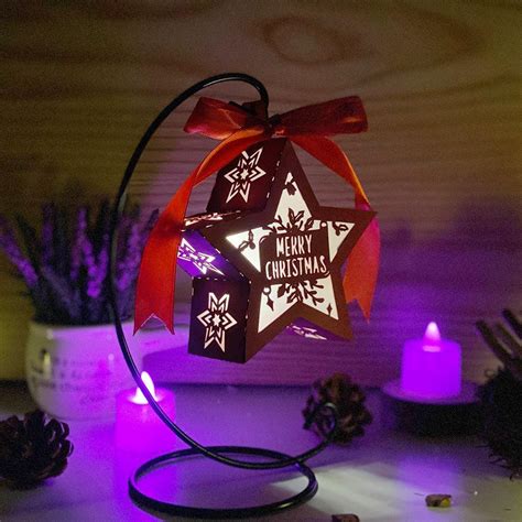 Christmas 3 - 3D Star Lantern File - Cricut File - LightBoxGoodMan