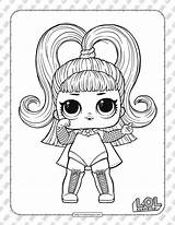 Lol Surprise Hairvibes Glow Grrrl Coloring Page Color  Vrogueco sketch template