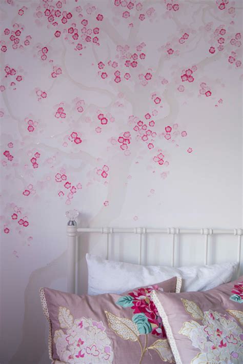 Cherry Blossom, Girl's bedroom | Projects | Diane Hill Hand-Painted ...