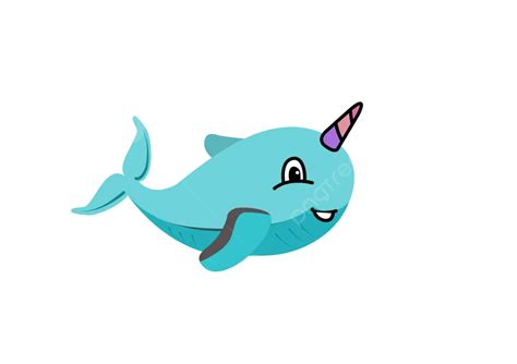 Uni Whale Vector, Whale, Whale Sea, Blue PNG and Vector with Transparent Background for Free ...