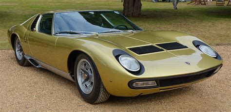 The World's First Supercar: The Lamborghini Miura - Automotive Heritage Foundation