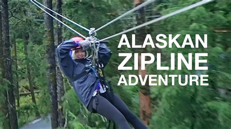 Ziplining in Alaska | Ketchikan, AK - YouTube