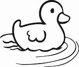 Cute Duck Coloring Pages Sketch Page sketch template