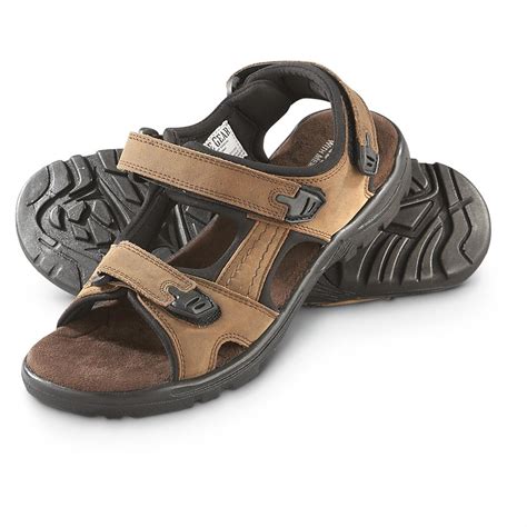 Guide Gear Men's Strap Sandals, Memory Foam - 623664, Sandals at Sportsman's Guide