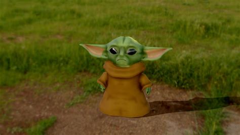 The Mandalorian: Baby Yoda - Download Free 3D model by CatBYTE Studio (@K3NMA) [ead7af6] - Sketchfab