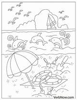 Free Beach Coloring Pages For Download Printable PDF sketch template