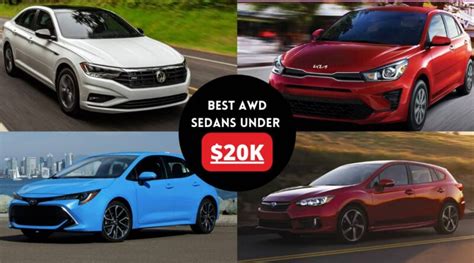 Top 10 Best AWD Sedans Under $20K You Can Buy In 2022