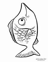 Fishes Kissing Coloring Pages sketch template