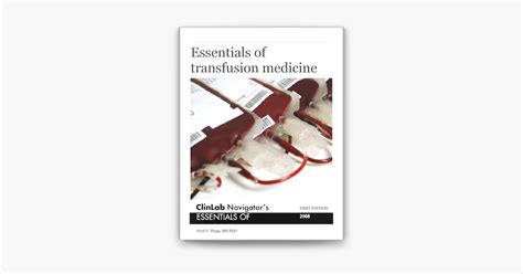 ‎Essentials of transfusion medicine on Apple Books