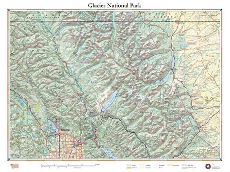 Glacier National Park - Benchmark Maps