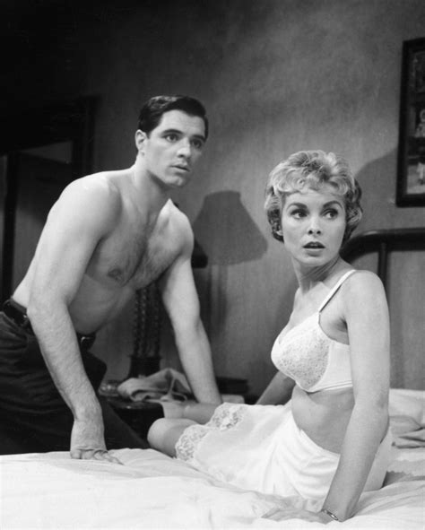 John Gavin as 'Sam Loomis' & Janet Leigh as 'Marion Crane' in Psycho (1960) | Interesting Folks ...