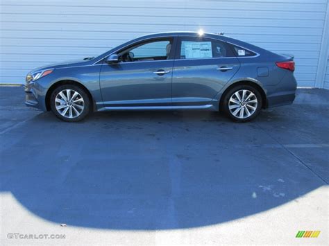 2016 Nouveau Blue Hyundai Sonata Sport #109391032 Photo #6 | GTCarLot ...