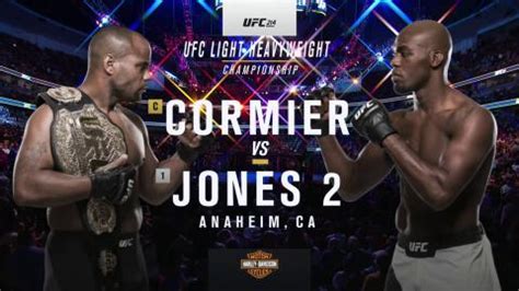 UFC 214 - Daniel Cormier vs Jon Jones 2 - Jul 29, 2017