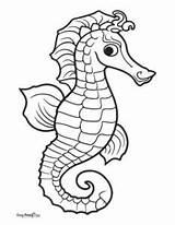 Printable Seahorse Coloring Pages – 30 Sheets  Easy Peasy And Fun sketch template