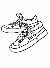 Simple Shoes coloring page  Free Printable Coloring Pages sketch template