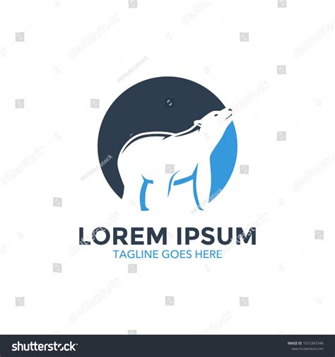 Polar Bear Mascot Logo Character Vector Stock Vector (Royalty Free) 1015347346 | Shutterstock