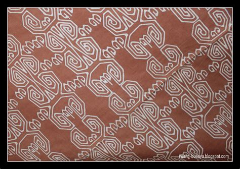 culture + visual + archives: Batik Kalimantan Barat Motif Telapak Manggut