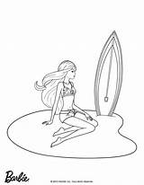 Barbie Surfer Coloring Coloring Pages sketch template