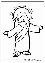 Jesus Christ Coloring Pages sketch template