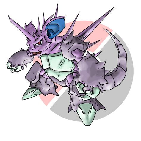 Nidoking by RarroX on DeviantArt