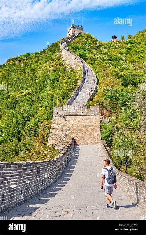 The Great Wall of China, UNESCO World Heritage Site, Beijing District ...