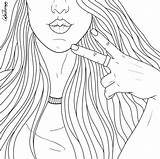 Coloring Pages Of A Person sketch template