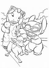 Free Printable Lilo And Stitch Coloring Pages For Kids sketch template
