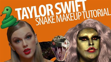 Taylor Swift "Look What You Made Me Do" SNAKE MAKEUP TUTORIAL - YouTube