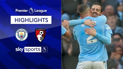 Man City 6-1 Bournemouth: Jeremy Doku scores then seals four assists but Erling Haaland suffers ...