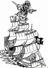 Coloring Pages Pirate Page 03 Cartoons > Miscellaneous  sketch template