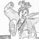 Amazing Printable Miley Cyrus Coloring Page  Nation sketch template