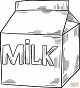 Coloring Pages Of Milk sketch template