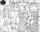 Paper Doll Coloring Pages At GetColoringscom  Free printable sketch template