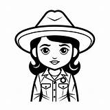 Spy And Detective Coloring Page  sketch template