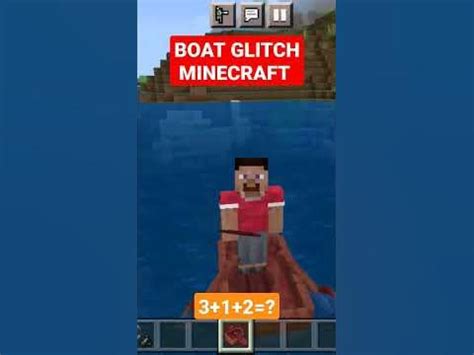 Boat glitch Minecraft - YouTube