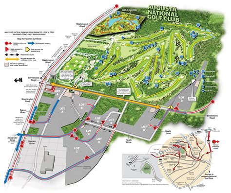 3D Layout - Augusta National | Venue Layout | Pinterest | Golf, Augusta national golf club and ...
