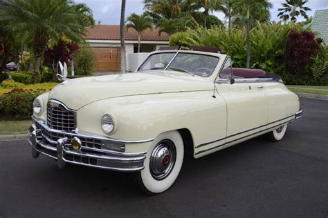 1948 Custom 8 Victoria Convertible Coupe | Packard, Classic cars, Motor car