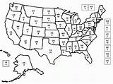 Printable United States Map Coloring Page sketch template