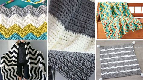 Bernat Blanket Yarn Blanket Crochet Patterns - Easy Crochet Patterns