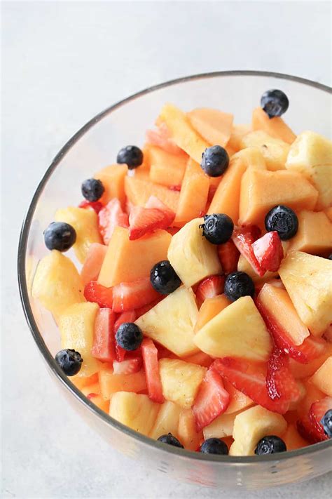 Simple Fruit Salad Recipe With Orange Juice | Deporecipe.co