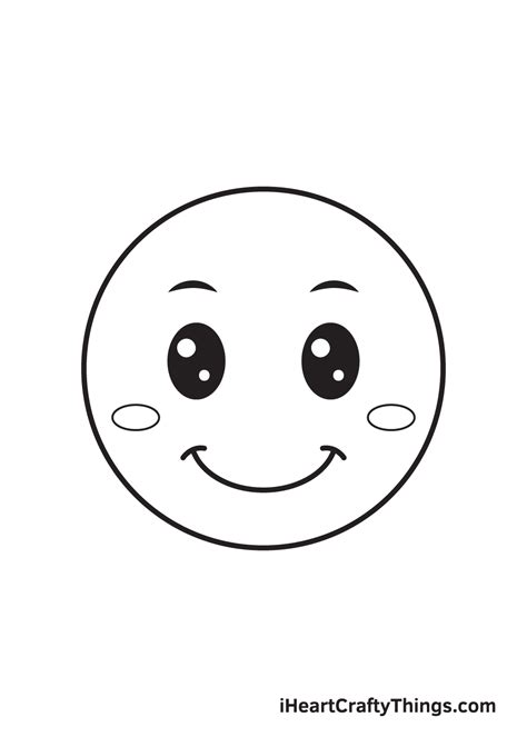 Smiley Face Easy to Draw Smiley Face for Kids - Williams Wastrame