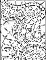 Printable Coloring Pages Abstract sketch template
