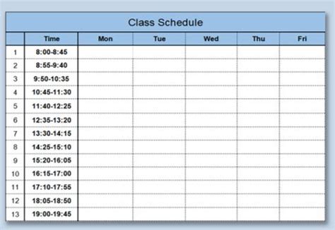 Best 10 Hourly Schedule Templates in Excel Free Download | WPS Office ...