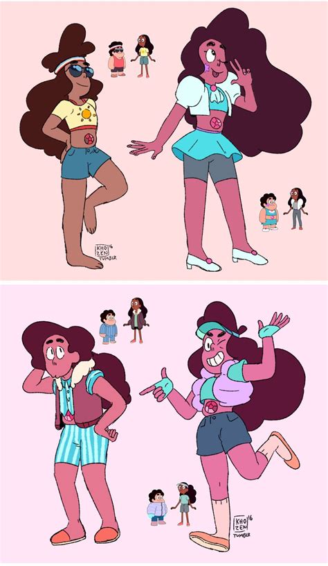 Steven Universe: Steven and Connie fusing into Stevonnie | Steven universe, Steven universe ...